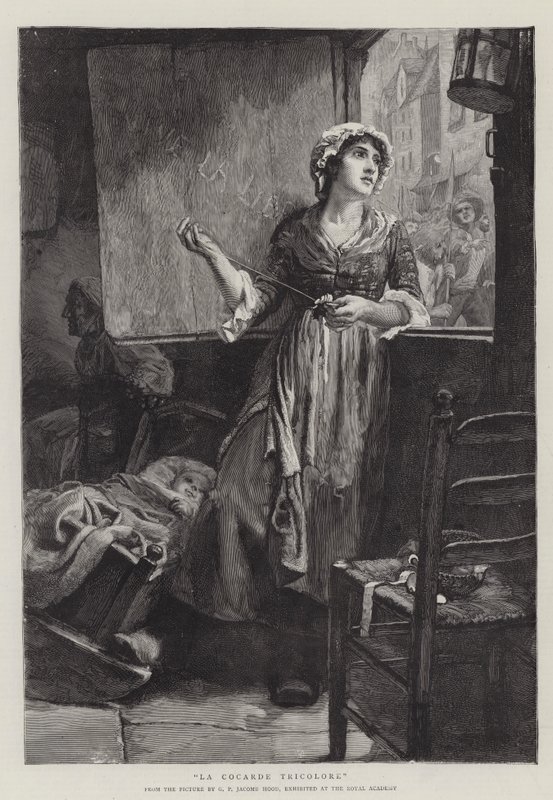 La Cocarde Tricolore von George Percy Jacomb Hood