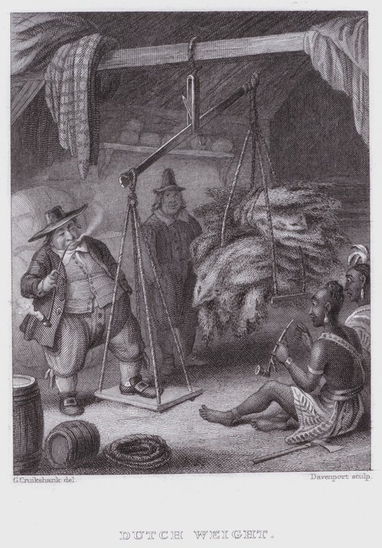 Niederländisches Gewicht von George (after) Cruikshank