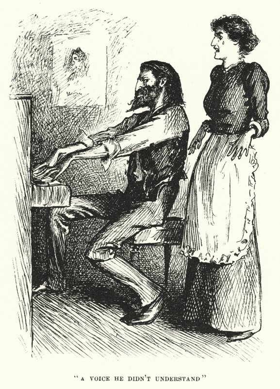 Illustration für Trilby von George du Maurier von George (after) Du Maurier