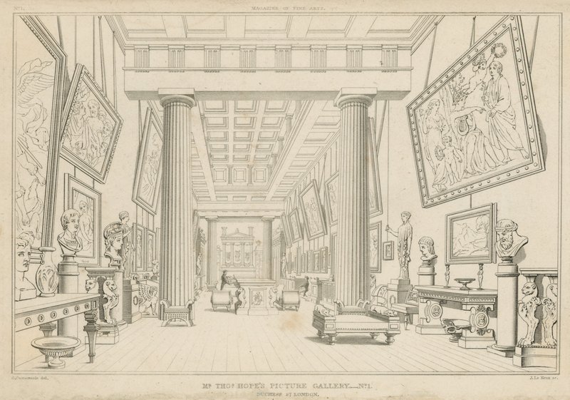 Herr Thomas Hopes Bildergalerie von George Cattermole