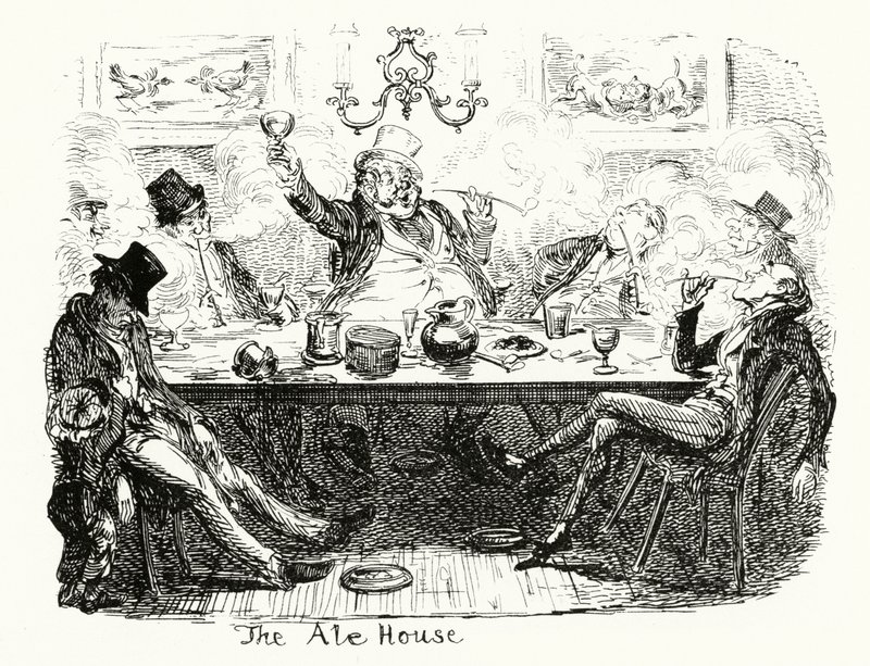 Das Wirtshaus von George Cruikshank