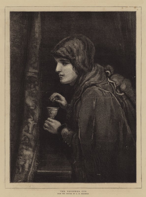 Der vergiftete Becher von George Henry Boughton