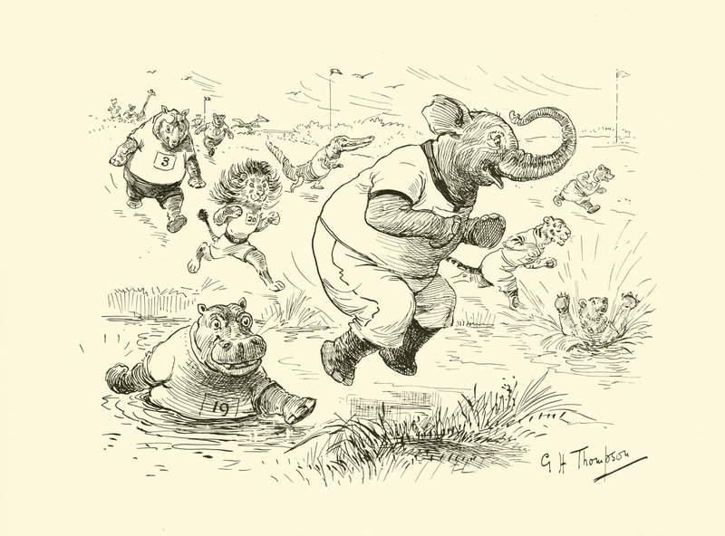 Die Tiere bei den Olympischen Spielen von George Henry Thompson