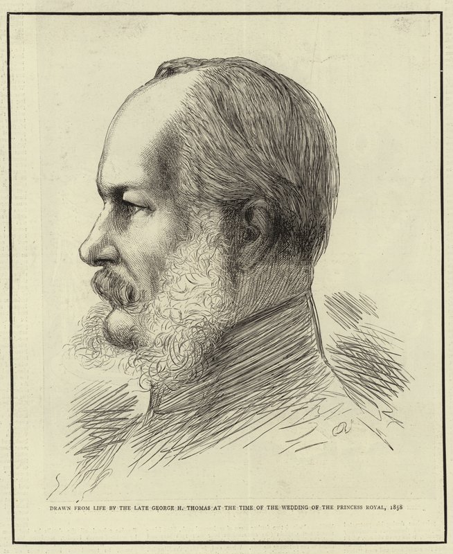Seine verstorbene Majestät Wilhelm I., Kaiser von Deutschland, König von Preußen von George Housman Thomas