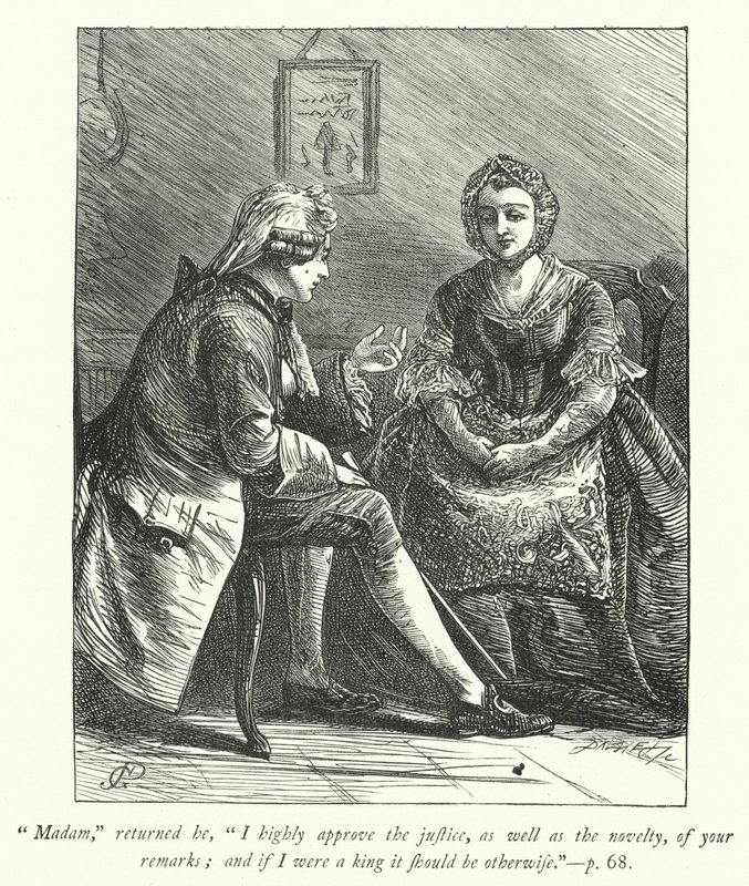 Illustration für Der Pfarrer von Wakefield von George John Pinwell