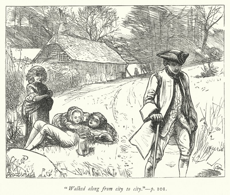 Illustration für Der Pfarrer von Wakefield von George John Pinwell