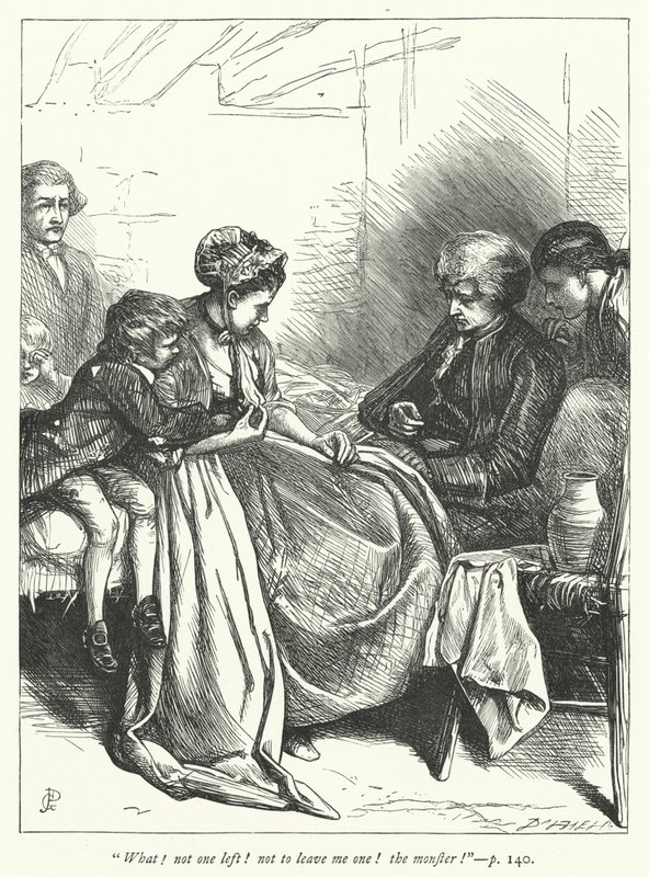 Illustration für Der Pfarrer von Wakefield von George John Pinwell
