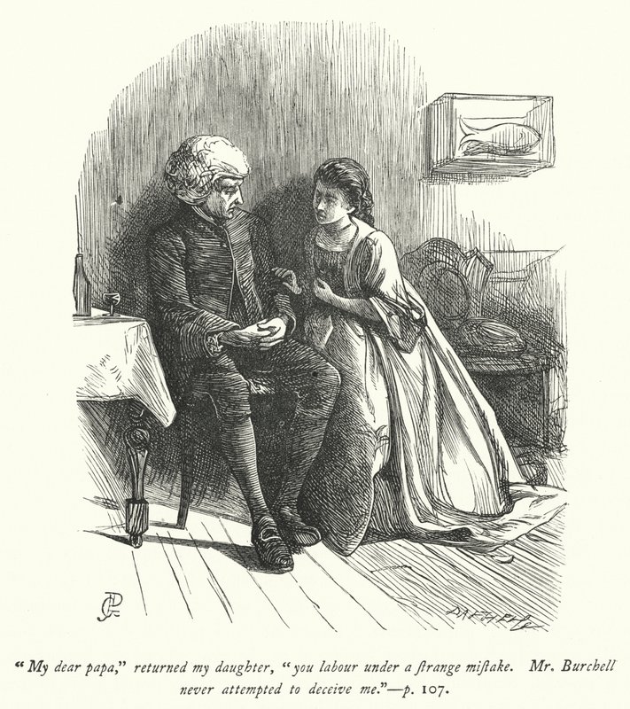 Illustration für Der Pfarrer von Wakefield von George John Pinwell