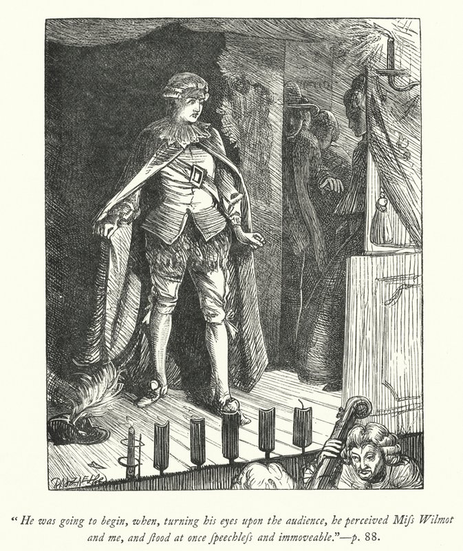 Illustration für Der Pfarrer von Wakefield (Gravur) von George John Pinwell
