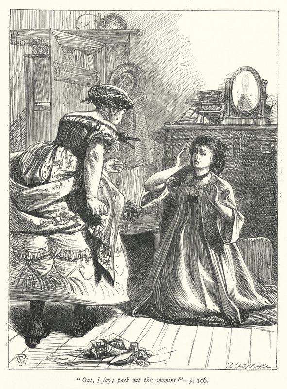 Illustration für Der Pfarrer von Wakefield (Gravur) von George John Pinwell