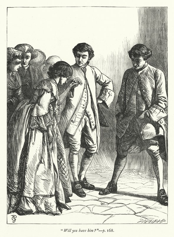 Illustration für Der Pfarrer von Wakefield (Gravur) von George John Pinwell