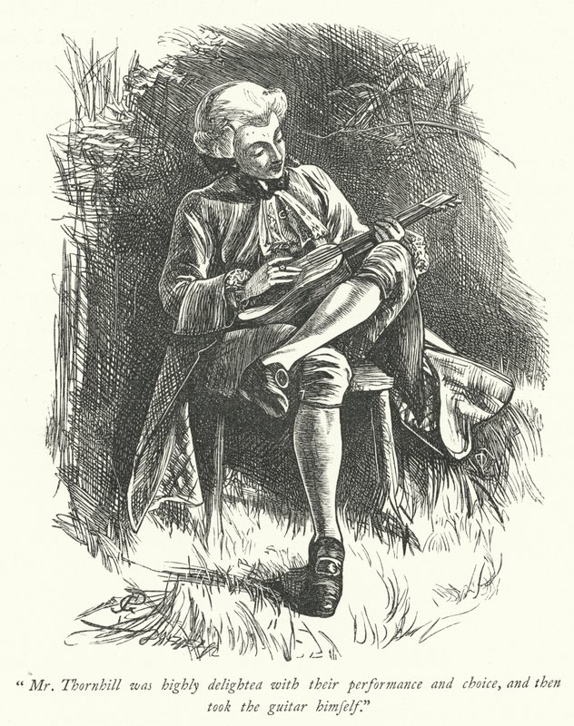 Illustration für Der Pfarrer von Wakefield (Gravur) von George John Pinwell
