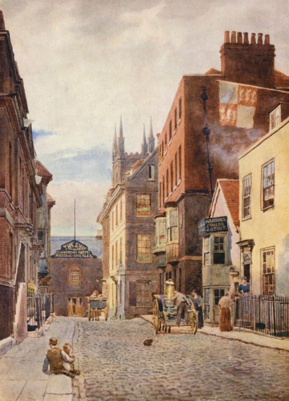 Church Street, Blick nach Süden von George Moore Henton
