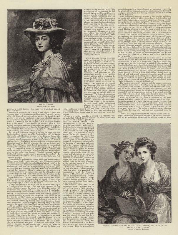 Berühmte Schönheiten vergangener Tage von George Romney