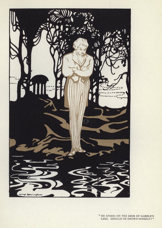 Illustration für Der glückliche Heuchler von Max Beerbohm von George Sheringham