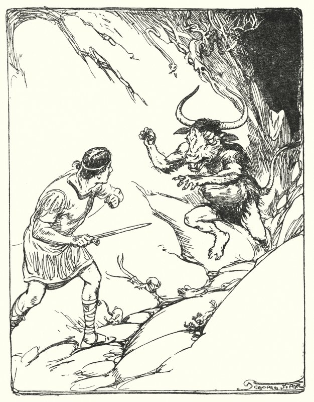 Theseus: "Er hatte noch nie ein so seltsames Tier gesehen" von George Soper