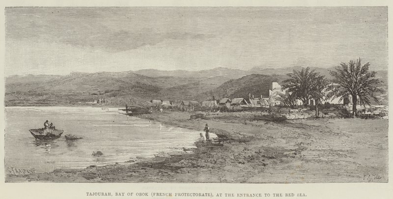 Tajourah, Bucht von Obok (Französisches Protektorat), am Eingang zum Roten Meer von Georges Fraipont