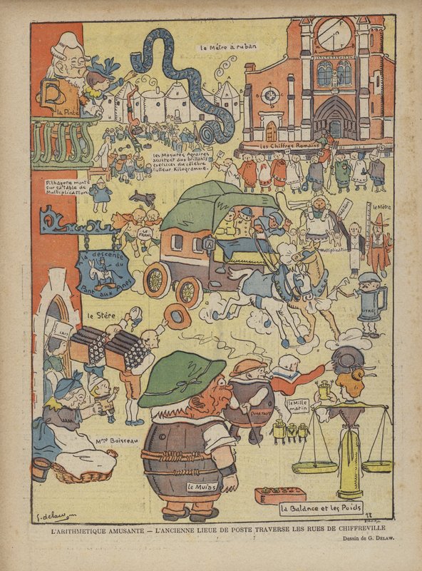 Illustration für Le Rire von Georges Delaw
