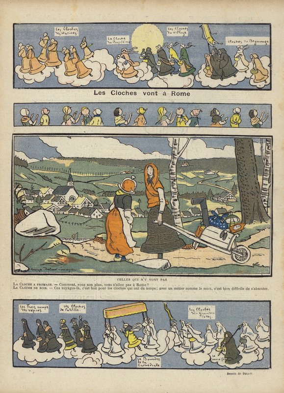 Illustration für Le Rire von Georges Delaw