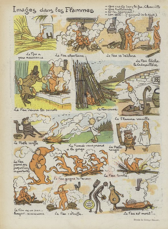 Illustration für Le Rire von Georges Delaw