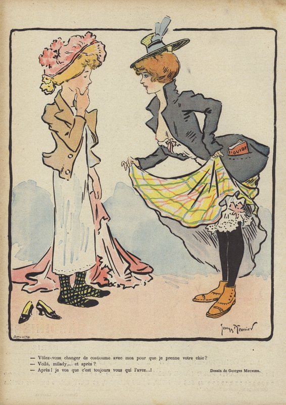 Illustration für Le Rire von Georges Meunier