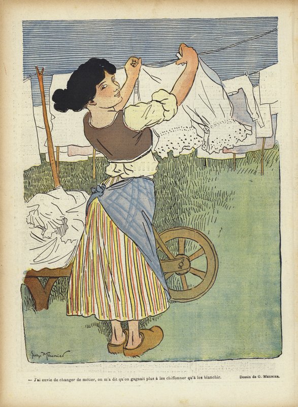 Illustration für Le Rire von Georges Meunier
