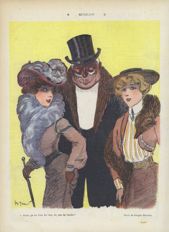 Illustration für Le Rire von Georges Meunier