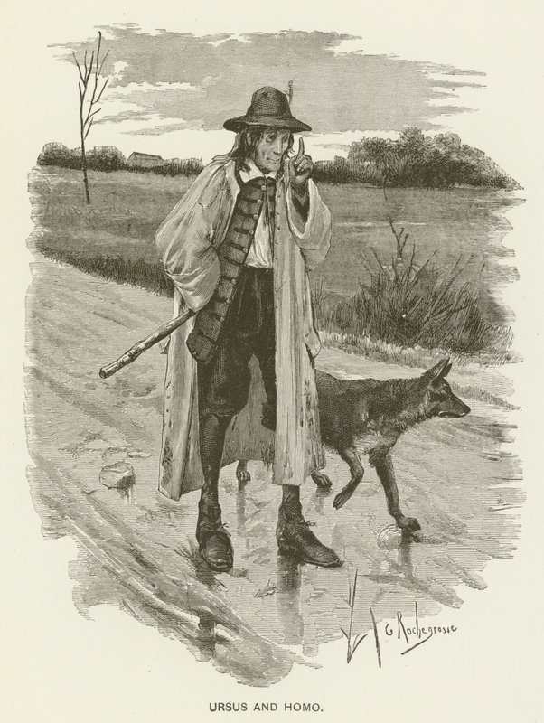 Ursus und Homo von Georges after Rochegrosse