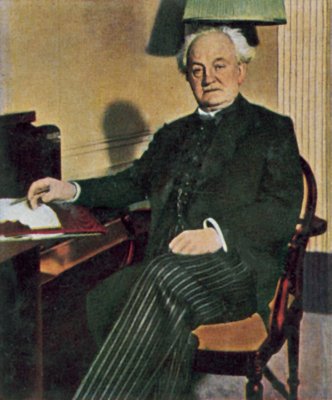Gerhart Hauptmann, deutscher Dramatiker und Romanautor von German Photographer