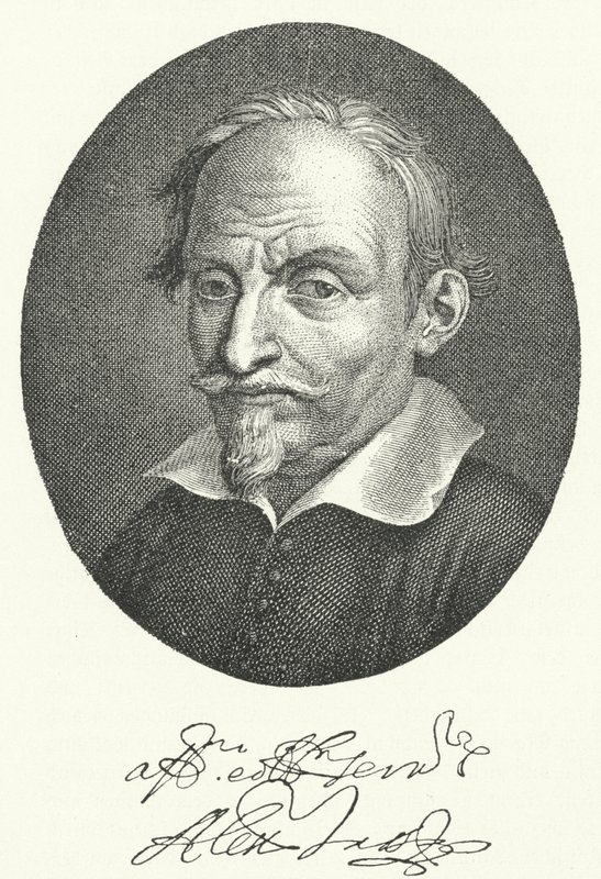 Alessandro Tassoni, italienischer Dichter und Schriftsteller (Stich) von German School