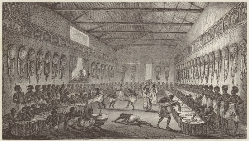 Bankett des Königs von Abessinien von German School