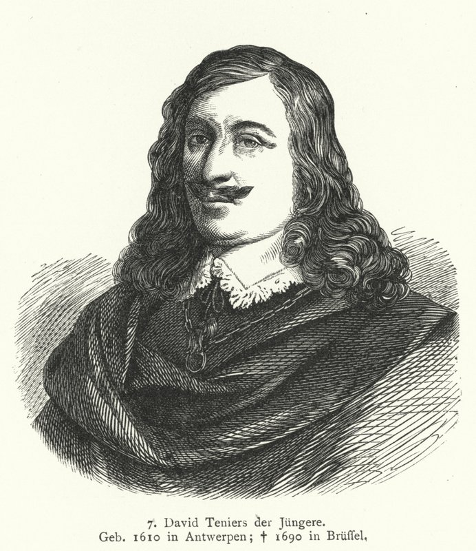 David Teniers der Jüngere, flämischer Barockkünstler von German School