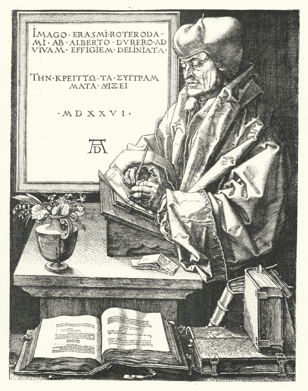 Erasmus von Rotterdam, niederländischer katholischer Reformer und Humanist von German School
