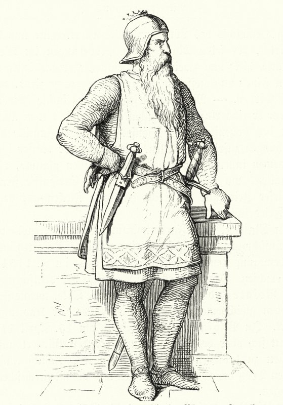 Friedrich Barbarossa, König von Deutschland und Italien und Heiliger Römischer Kaiser von German School