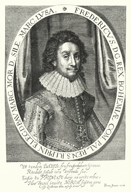 Friedrich I., König von Böhmen, der Winterkönig (Gravur) von German School