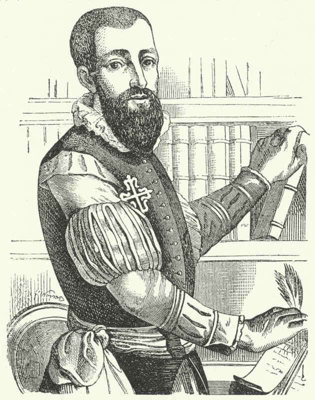 Garcilaso de la Vega, spanischer Dichter und Soldat (Stich) von German School