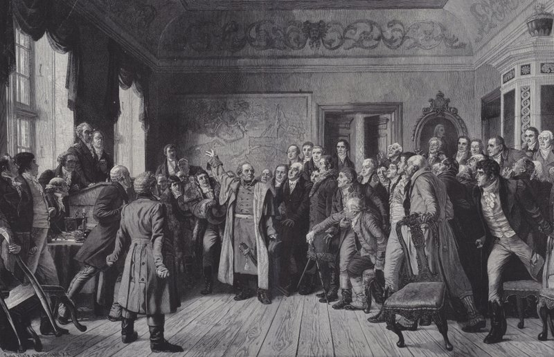 Rede von General Yorck an die Stände Ostpreußens in Königsberg, 5. Februar 1813 von German School