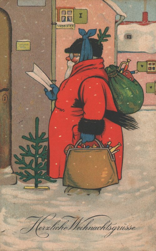 Deutsche Weihnachtskarte von German School