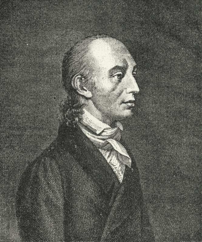 Johann Heinrich Voss, deutscher Klassizist und Dichter (Stich) von German School