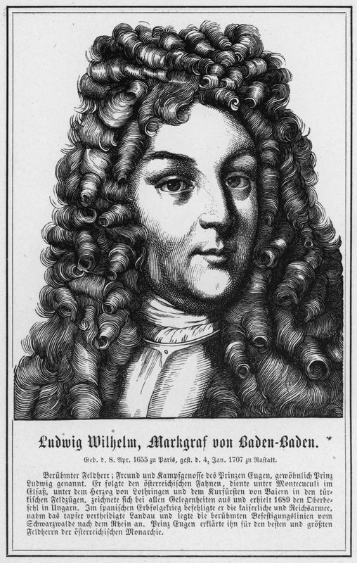 Ludwig Wilhelm, Markgraf von Baden-Baden von German School