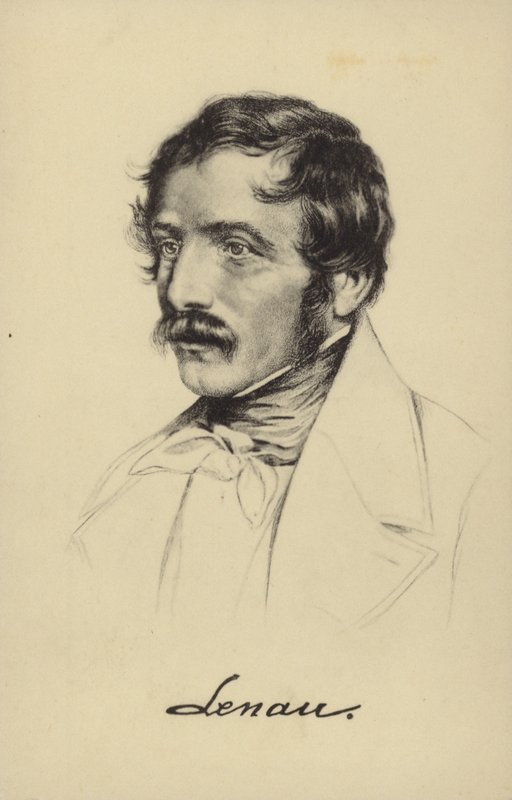 Nikolaus Lenau (1802-1850), österreichischer Dichter von German School