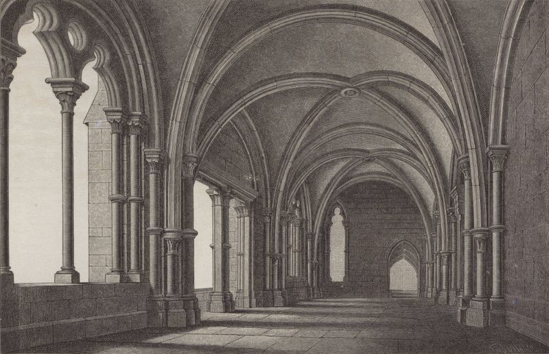 Die Lobby im Kloster Maulbronn, Baden-Württemberg, Deutschland von German School