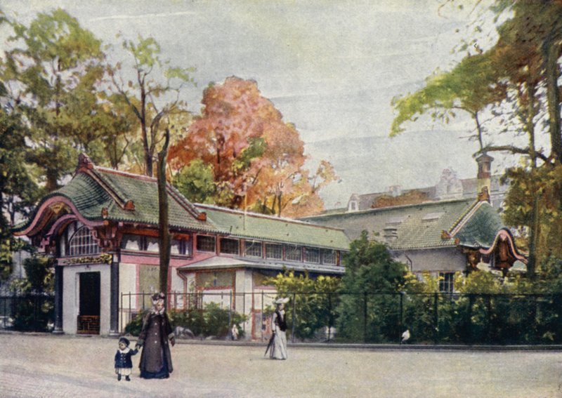 Watvogelhaus, Zoologischer Garten Berlin, Deutschland von German School