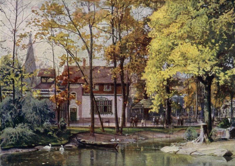 Waldschänke Restaurant, Zoologischer Garten Berlin, Deutschland von German School