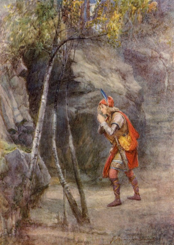 William Shakespeares Stück: Cymbeline von Gertrude E. Demain (after) Hammond