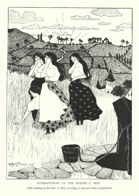 Aberglauben des Monats - 1. Mai von Gilbert James