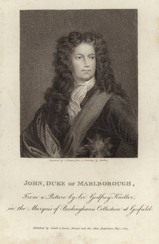 Porträt von John Churchill, Herzog von Marlborough von Godfrey Kneller