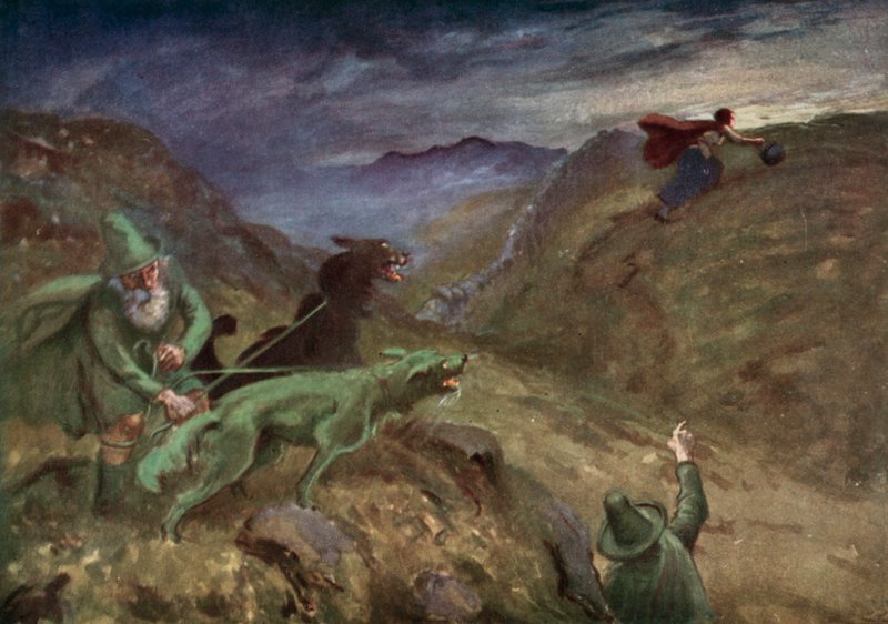 Illustration für Die Geschichte des Kessels von Gordon Frederick after Browne