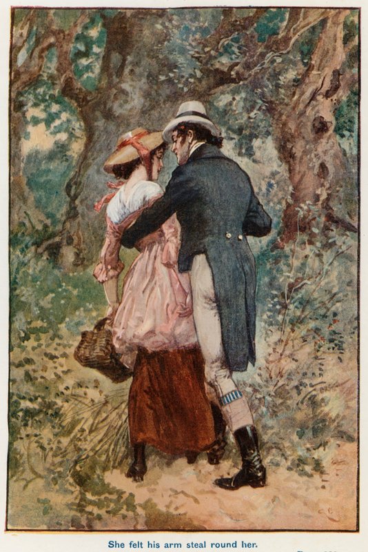 Illustration für Adam Bede von Gordon Frederick Browne