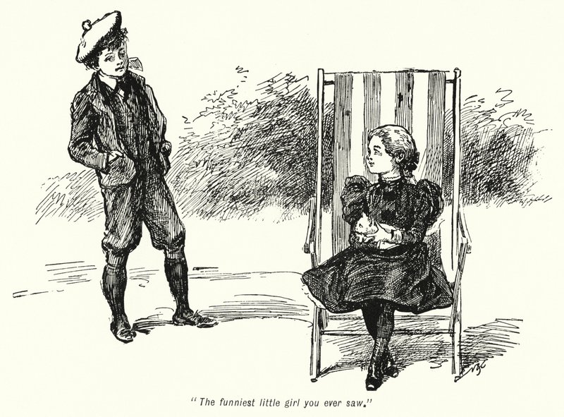 Illustration für Die Geschichte der Schatzsucher von E. Nesbit (Lithografie) von Gordon Frederick Browne
